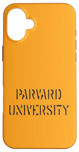Parvard Universität Hülle für iPhone 16 Plus Parvard Universität Hülle für iPhone 16 Plus von Disc Tzu