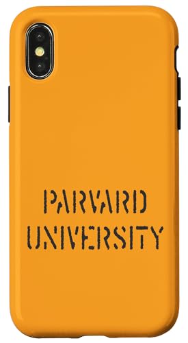 Parvard Universität Hülle für iPhone X/XS Parvard Universität Hülle für iPhone X/XS von Disc Tzu