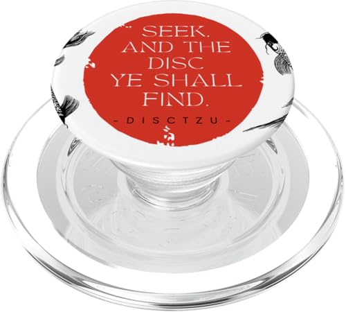 Suche und die Scheibe Du wirst den Weg von DiscTzu finden PopSockets PopGrip für MagSafe von Disc Tzu
