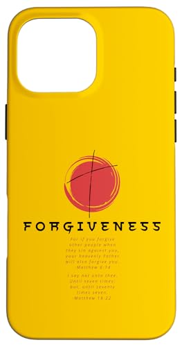 The Way Of Forgiveness 70x7 Matthäus 6 14 Matthäus 18 22 Hülle für iPhone 16 Pro Max von Disc Tzu