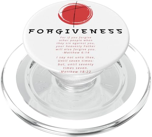 The Way Of Forgiveness 70x7 Matthäus 6 14 Matthäus 18 22 PopSockets PopGrip für MagSafe The Way Of Forgiveness 70x7 Matthäus 6 14 Matthäus 18 22 PopSockets PopGrip für MagSafe von Disc Tzu