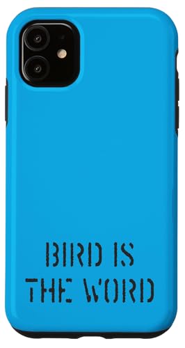 Vogel ist das Wort Hülle für iPhone 11 von Disc Tzu