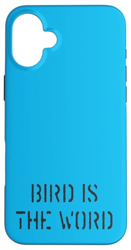 Vogel ist das Wort Hülle für iPhone 16 Plus Vogel ist das Wort Hülle für iPhone 16 Plus von Disc Tzu