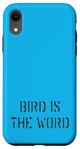Vogel ist das Wort Hülle für iPhone XR Vogel ist das Wort Hülle für iPhone XR von Disc Tzu