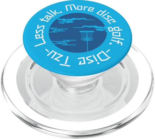 Weniger Gerede Mehr Discgolf Positive Affirmationen DiscTZU PopSockets PopGrip für MagSafe von Disc Tzu
