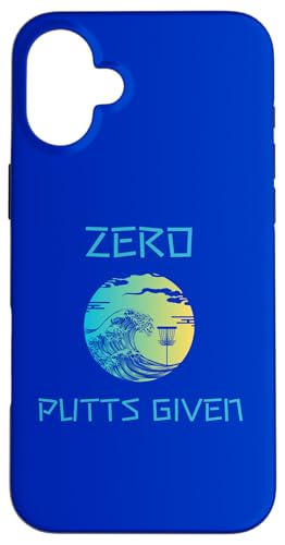 Zero Putts geben IDGAP den Weg von DiscTZU Hülle für iPhone 16 Plus von Disc Tzu