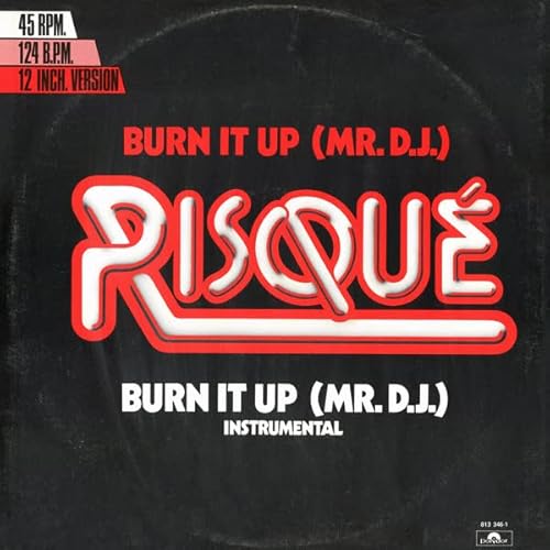 Burn it up (Mr. D.J., 1983) [Vinyl Single] von Disca
