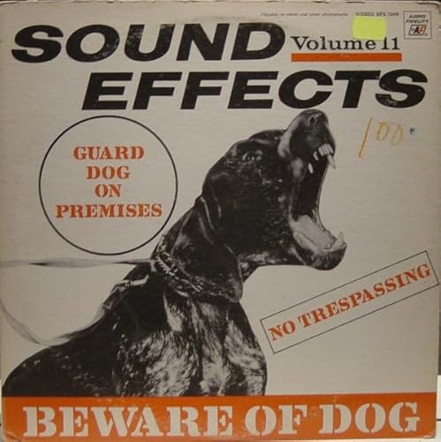 Sound Effects Volume 11 - Beware Of The Dog [Vinyl LP] von Disca