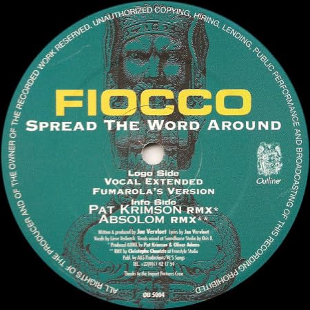 Spread The Word Around (x4) [Vinyl Single] von Disca