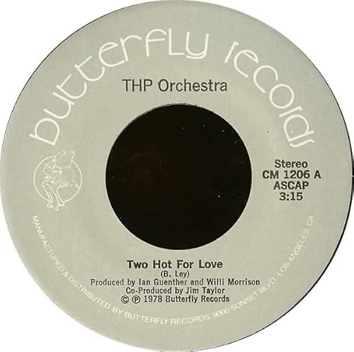 THP Orchestra: Two Hot For Love / Dawn Patrol [Vinyl] von Disca