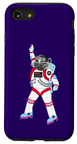 Discokugel Astronaut Hülle für iPhone SE (2020) / 7 / 8 von Disco Ball Astronaut