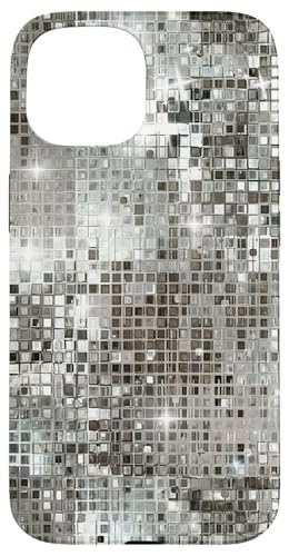 Hülle für iPhone 15 Discokugel Mosaik Muster Spiegelkugel Party Grafik von Disco Ball Mosaic Pattern
