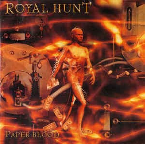 Royal Hunt: Paper Blood [Limited Numbered Orange Double Vinyl in 3D Gimmick Sleeve] von Discordia