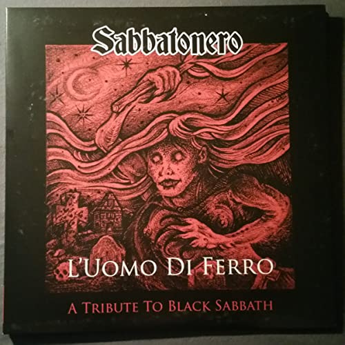 Sabbatonero: L'Uomo Di Ferro - A Tribute To Black Sabbath [Limited Red Splatter Vinyl LP + 7 inch in a Foldout Gimmick sleeve] von Discordia