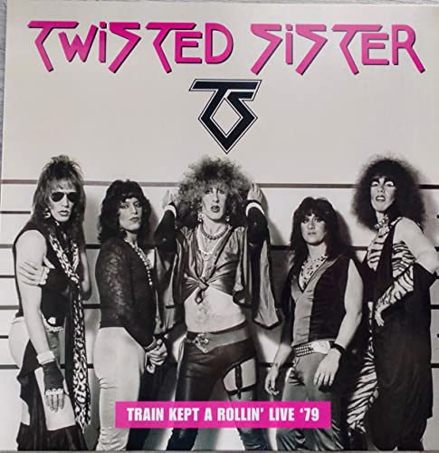 Twisted Sister: Train Kept A Rollin´Live 79 [Limited Numbered Double Black Vinyl LP] von Discordia
