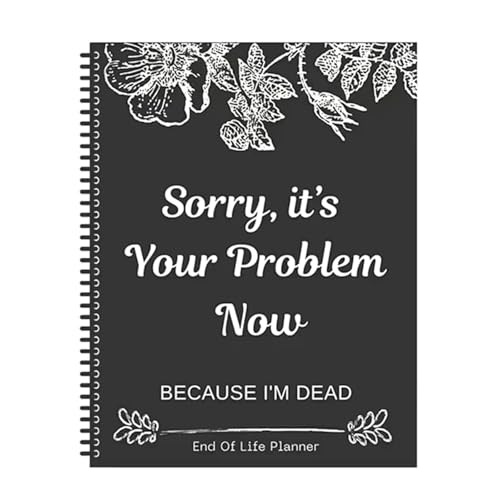 End of Life Planner and Organizer, Death Planning Binder Kit von Discring
