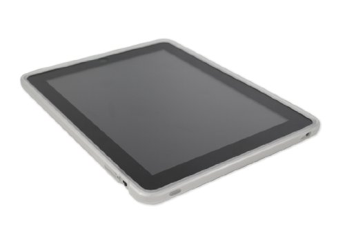 Dismaq qClip Elastic für iPad, transparent: Flexibler Schutzklip für die iPad-Rückseite von Dismaq