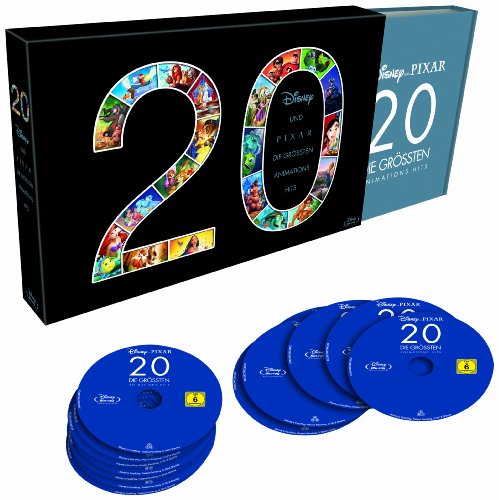 20 - Disney und Pixar - Die größten Animations Hits [Blu-ray] [Limited Edition] von Disney Baby