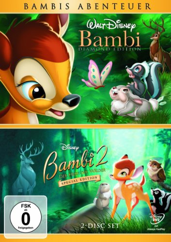 Bambi / Bambi 2: Der Herr der Wälder (2 DVDs) von Disney Baby