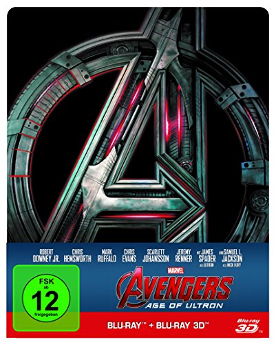 Avengers: Age of Ultron - Steelbook [Limited Edition] (+ Blu-ray) [Blu-ray 3D] von Disney Interactive Studios
