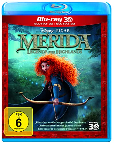 Merida - Legende der Highlands (+ Blu-ray 2D) [Blu-ray 3D] von WALT DISNEY