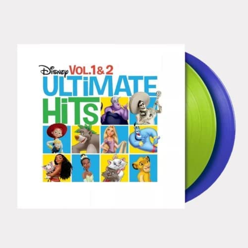 Disney Ultimate Hits Vol 1 & 2 - Exclusive Limited Edition Green & Blue Colored Vinyl 2LP Disney Ultimate Hits Vol 1 & 2 - Exclusive Limited Edition Green & Blue Colored Vinyl 2LP von Disney Music Group.