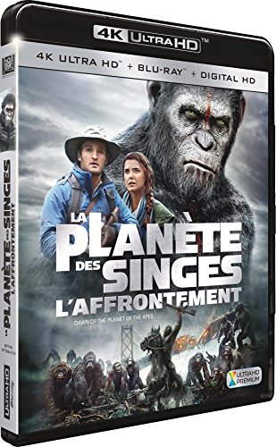 La planète des singes 2 : l'affrontement 4k Ultra-HD [Blu-ray] [FR Import] von Disney Pixar