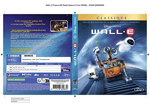 Wall-e [Blu-ray] [FR Import] von Disney Pixar