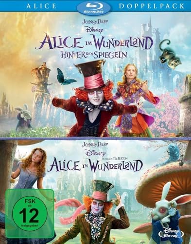 Alice im Wunderland 1+2 [Blu-ray] von Disney