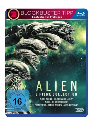 Alien 1-6 [Blu-ray] von Disney