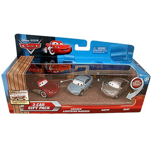 Cars 3-Car Gift Pack (Lightning McQueen, Matti, Bert) von Disney