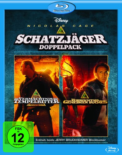 Das Vermächtnis der Tempelritter/Das Vermächtnis des geheimen Buches [Blu-ray] von Disney