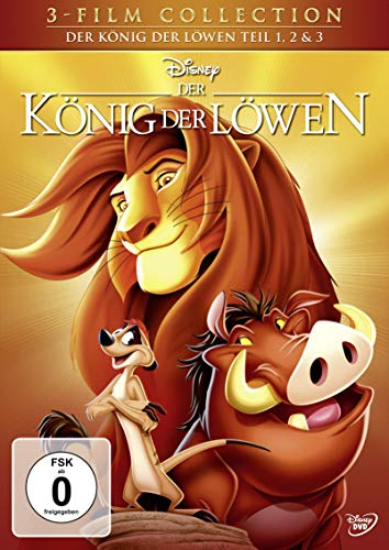 Der König der Löwen - Teil 1, 2 & 3 [3 DVDs] von Disney