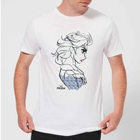 Die Eiskönigin Elsa Sketch Strong Herren T-Shirt - Weiß - 5XL von Disney