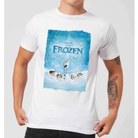 Die Eiskönigin Snow Poster Herren T-Shirt - Weiß - 5XL von Disney