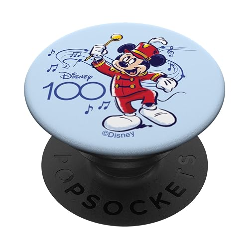 Disney 100 Mickey Mouse Marching Band Leader D100 PopSockets mit austauschbarem PopGrip von Disney