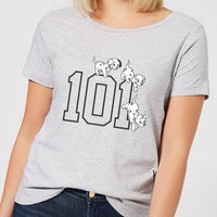 Disney 101 Dalmatiner 101 Doggies Damen T-Shirt - Grau - XXL von Original Hero