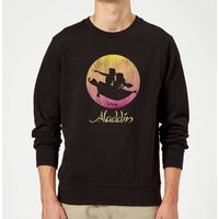 Disney Aladdin Flying Sunset Sweatshirt - Schwarz - XL von Disney