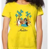 Disney Aladdin Princess Jasmine Damen T-Shirt - Yellow - L von Disney