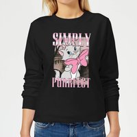 Disney Aristocats Simply Purrfect Women's Sweatshirt - Black - L von Disney