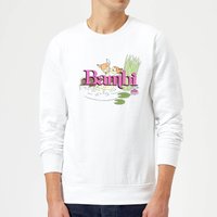 Disney Bambi Kiss Sweatshirt - White - XXL von Disney