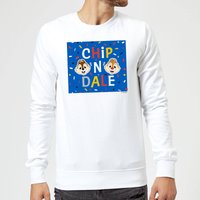 Disney Chip N' Dale Sweatshirt - Weiß - XXL von Disney