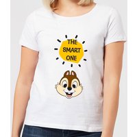 Disney Chip 'N' Dale The Smart One Damen T-Shirt - Weiß - S von Disney