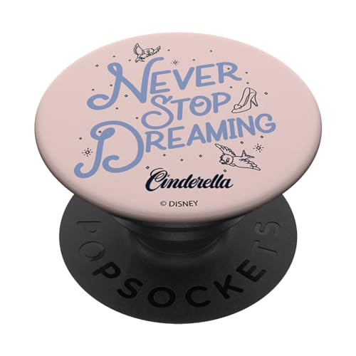 Disney Cinderella Never Stop Dreaming PopSockets mit austauschbarem PopGrip von Disney