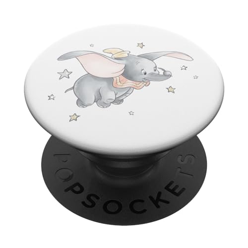 Disney Classic Dumbo and Magic Feather Watercolor PopSockets mit austauschbarem PopGrip von Disney