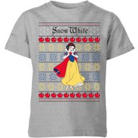 Disney Classic Schneewittchen Kinder T-Shirt - Grau - 9-10 Jahre von Original Hero