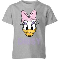 Disney Daisy Face Kinder T-Shirt - Grau - 7-8 Jahre von Disney