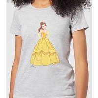 Disney Die Schöne und das Biest Prinzessin Belle Classic Damen T-Shirt - Grau - 3XL von Disney