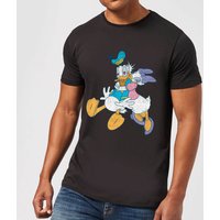 Disney Donald Daisy Kiss T-Shirt - Schwarz - XXL von Disney