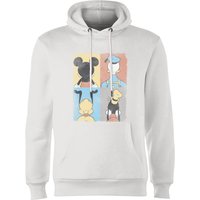 Disney Donald Duck Mickey Mouse Pluto Goofy Tiles Hoodie - White - XL von Disney